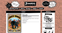 Desktop Screenshot of frankiespizzabytheslice.com
